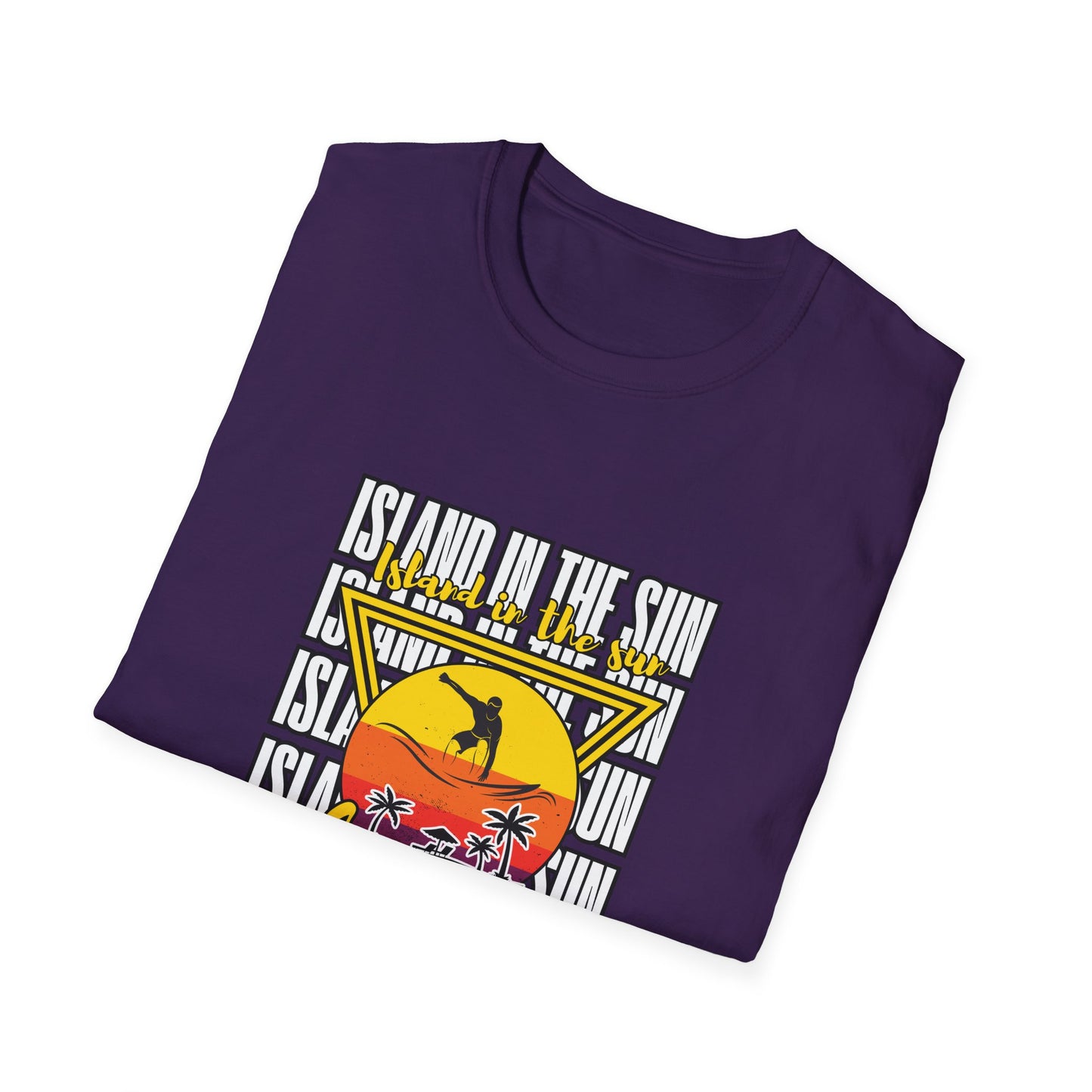 Island in the Sun Unisex Softstyle T-Shirt -Beach Vibes