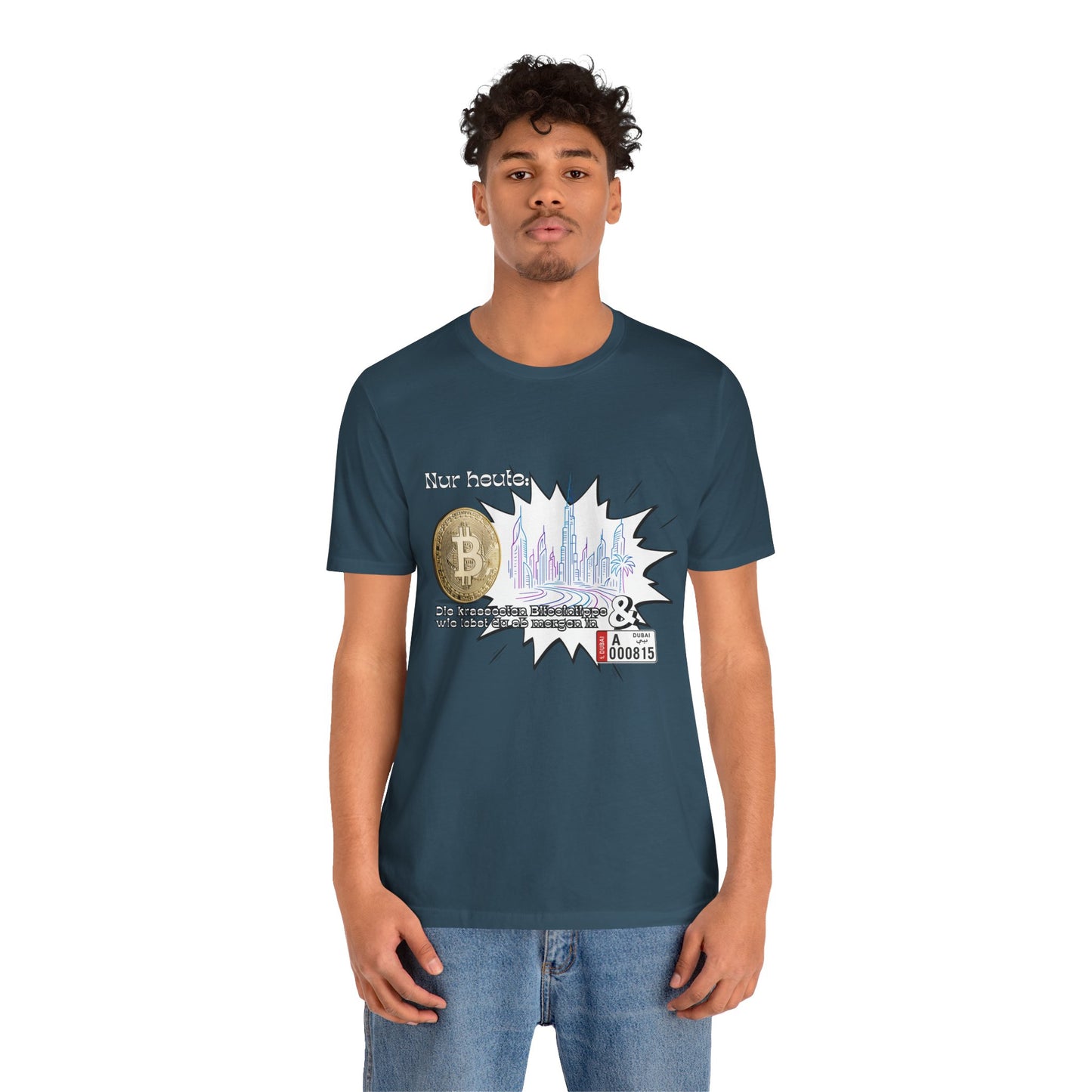 Bitcoins Dubai - Rosarote Welt - lass dich nicht verarschen T - Shirt