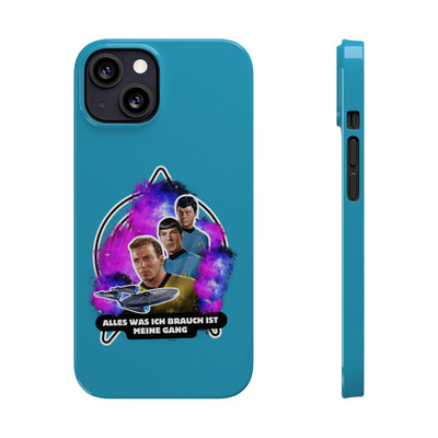 Handyhülle -  Star trek Slim Phone Cases "Alles was ich brauch ist meine Gang", Star Trek