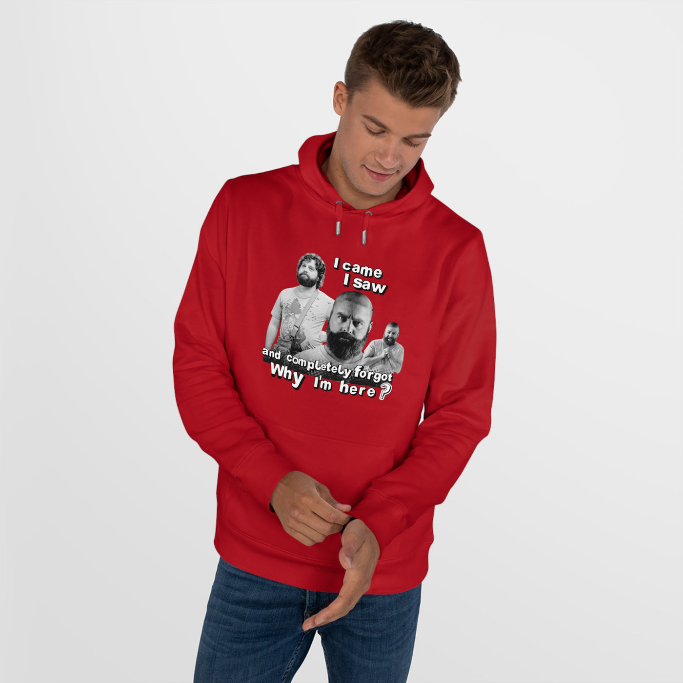 I cam- saw- and forgot why i  am here - Alan Garner Hoodie for Men