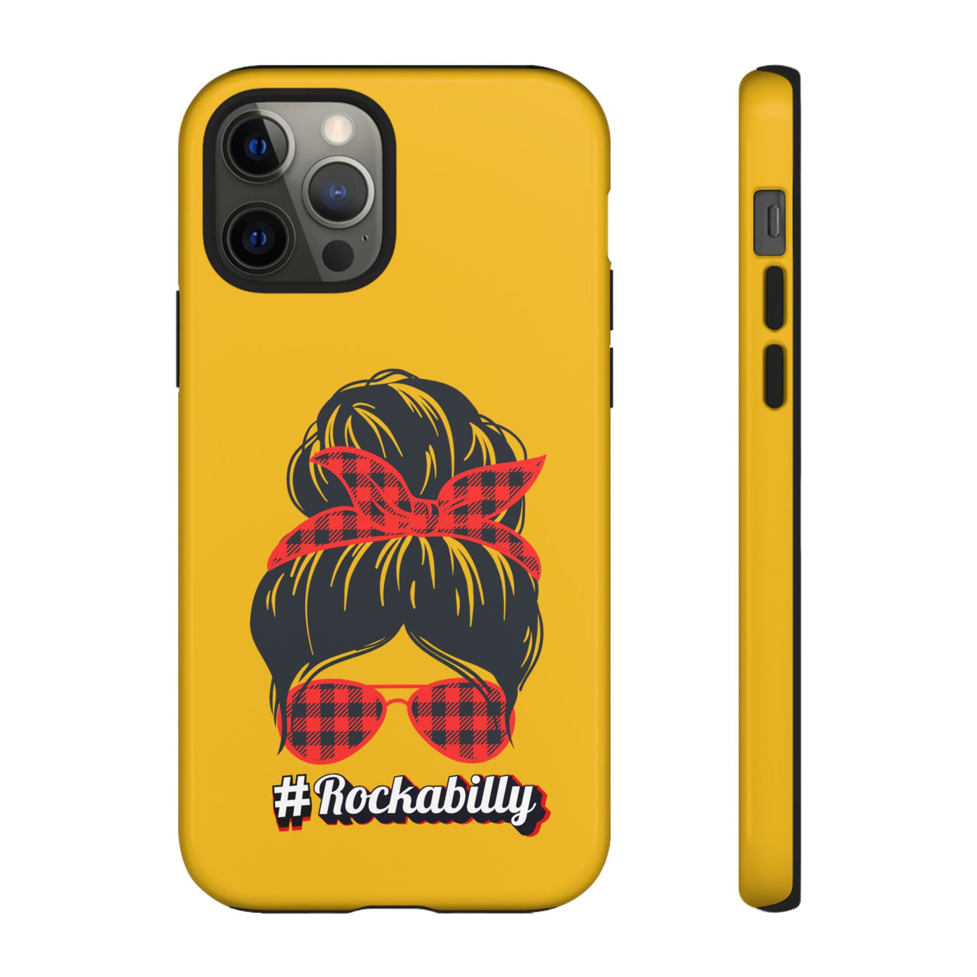 Handyhülle Rockabilly Phone Case, Vintage Scooter Design, Retro Style Cover