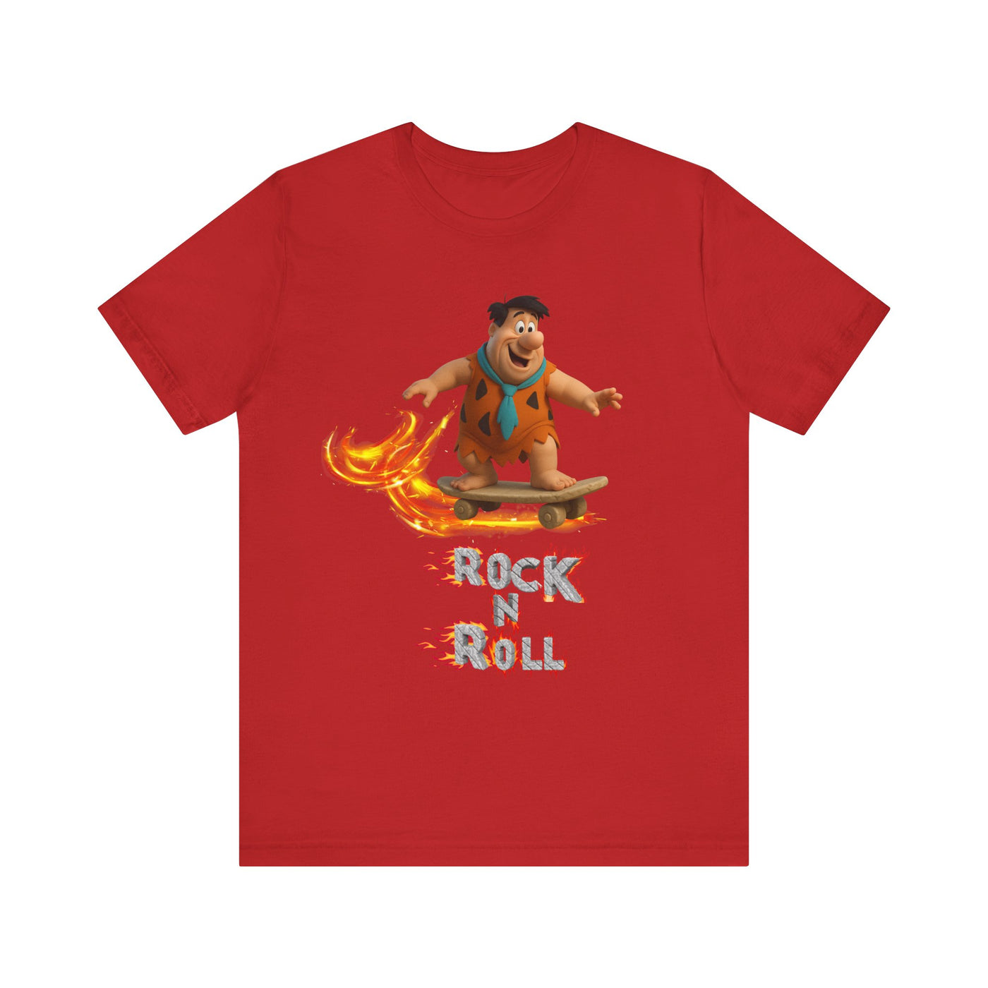 Rock 'n' Roll Graphic Unisex Familie Feuerstein - Flintstones