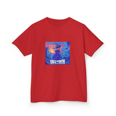Call of Cutie Unisex Oversized Boxy Tee - Chill Vibes for Game Lovers for Teens