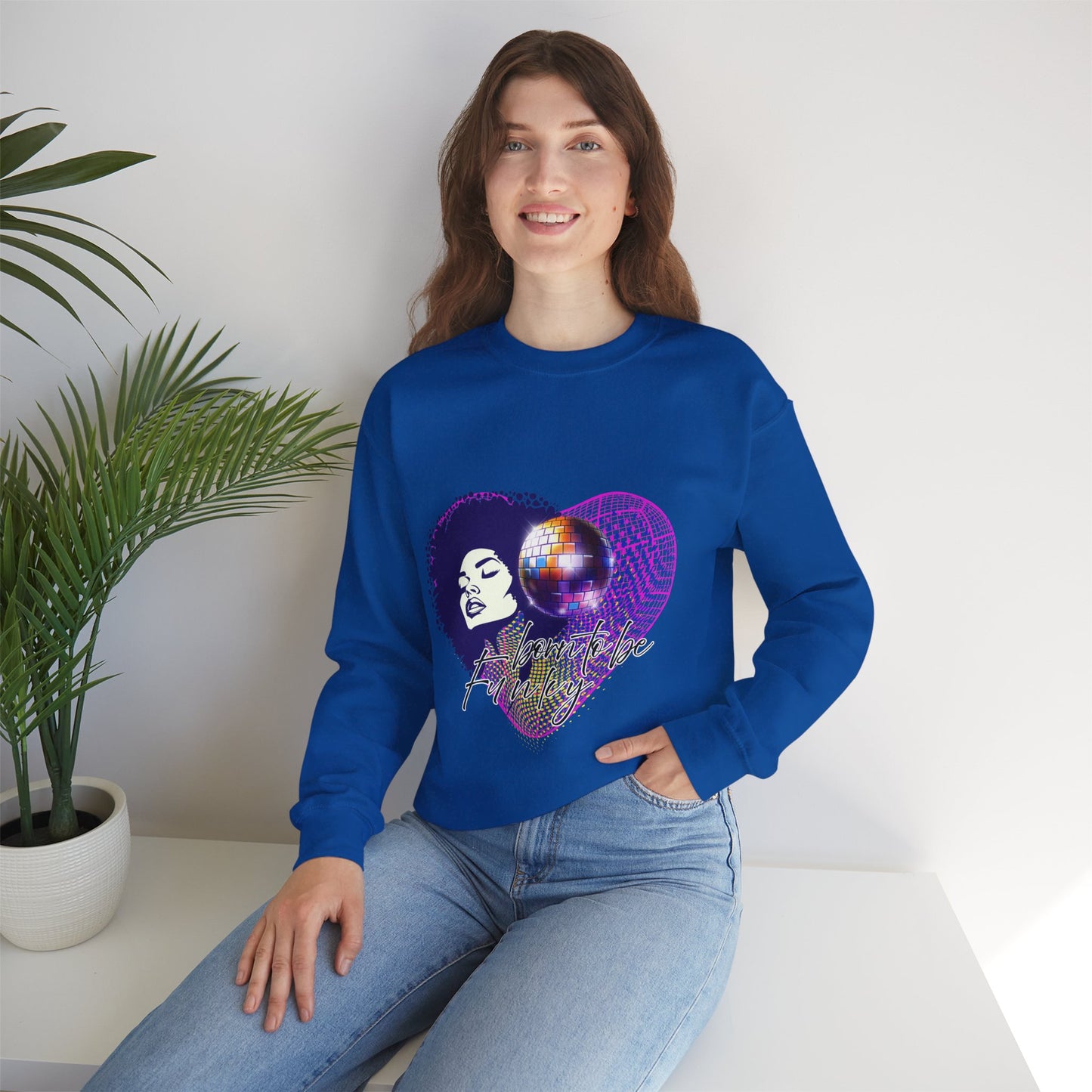 Born to be funky  Sweatshirt - Melly Silence