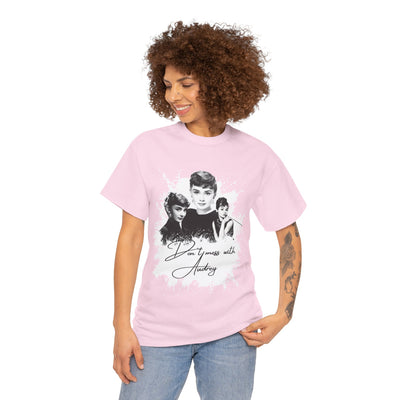 Don't mess with Audrey - Audrey Hepburn T Shirt