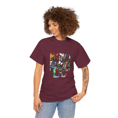 Marvel vs. DC Graphic Unisex T-Shirt, Superhero