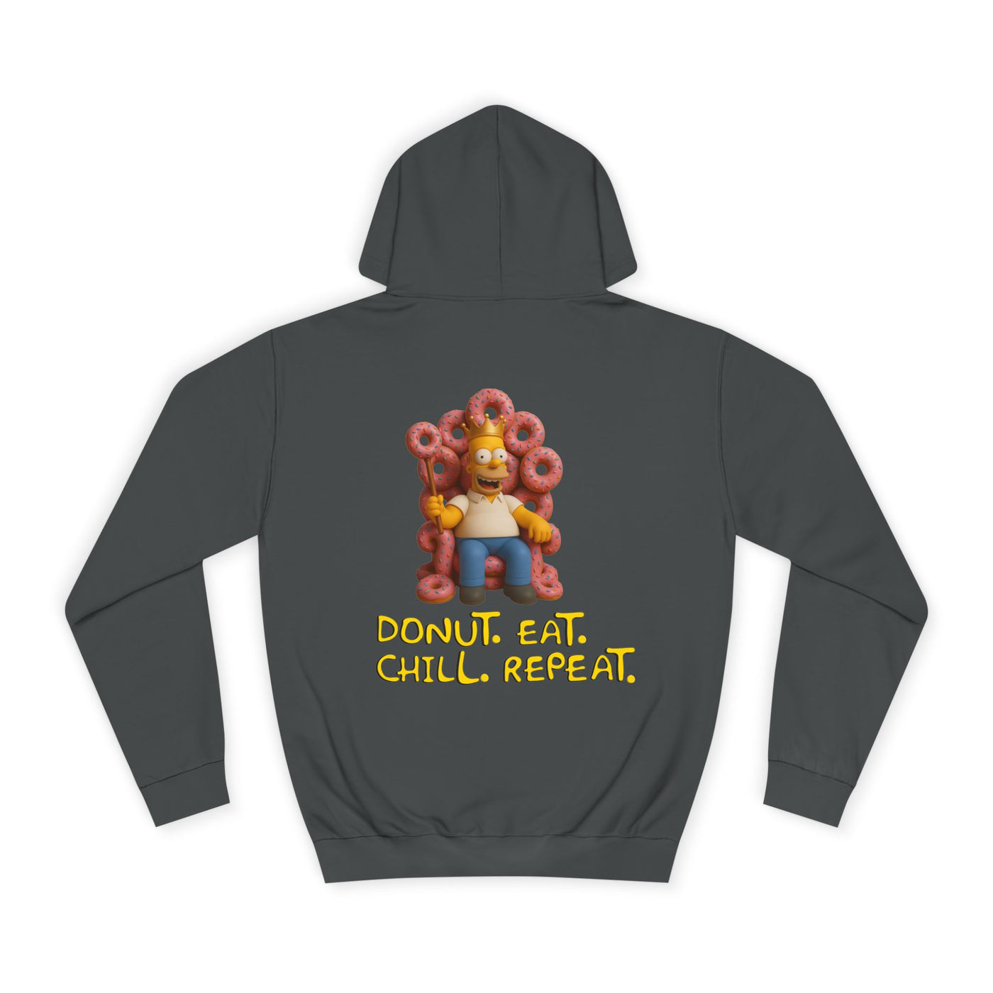 Funny Donut Lover Hoodie, Unisex College Hoodie, The Simpsons
