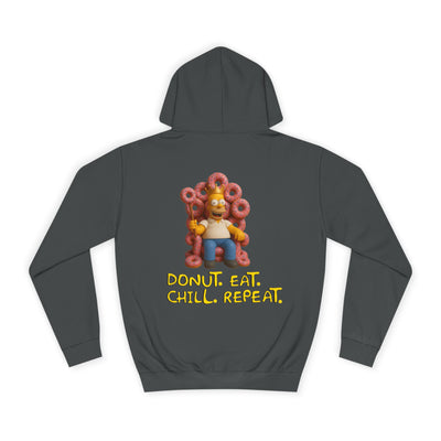 Funny Donut Lover Hoodie, Unisex College Hoodie, The Simpsons
