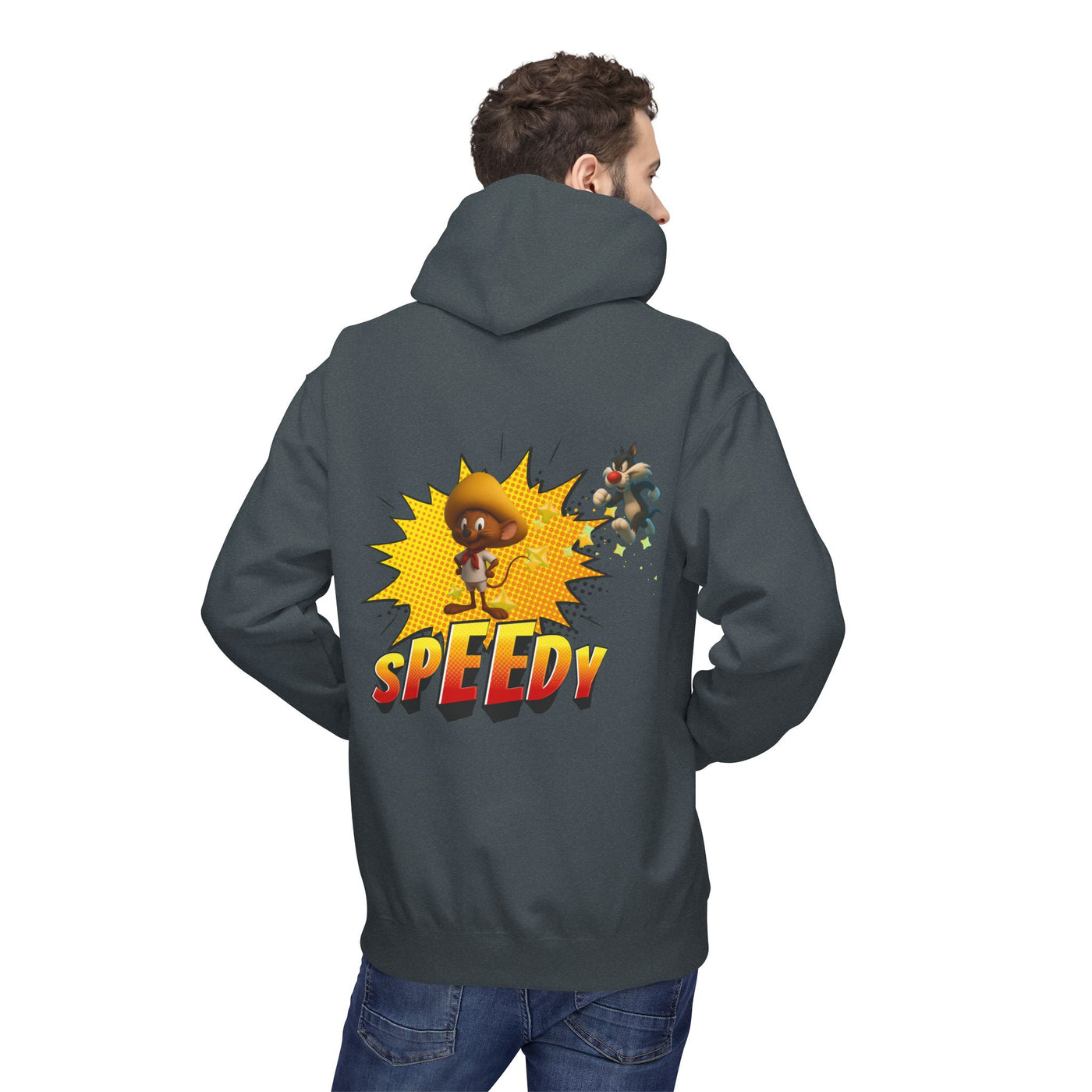 Hoodie with Arriba- Andale - Speedy Design