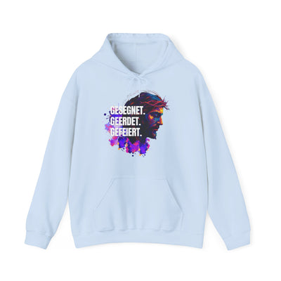 Jesus Colorful - with saying Blessed- Grounded - Celebrated