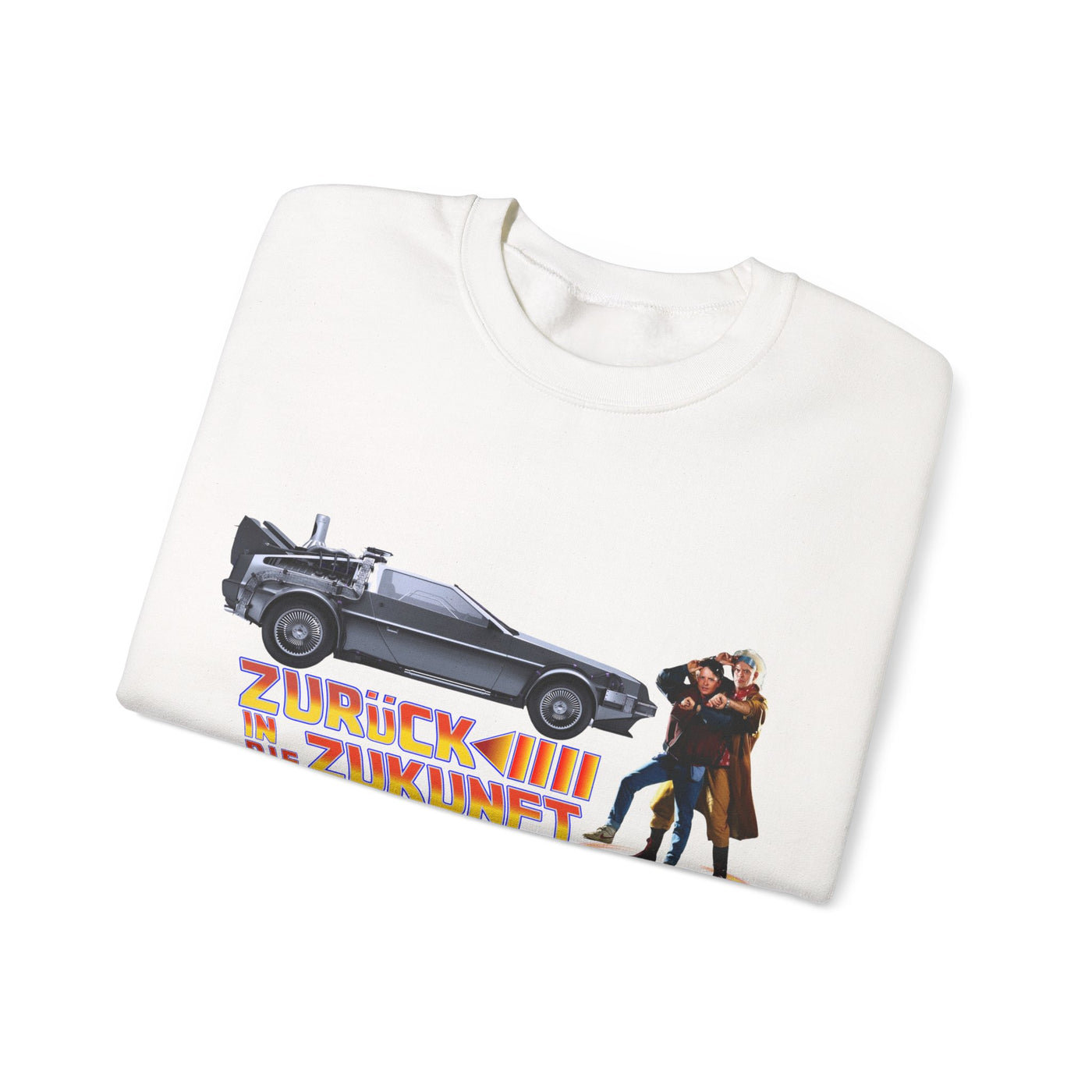Retro Movie Sweatshirt - Back to the Future unisex