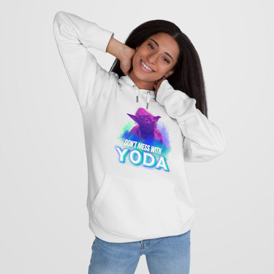 Don't Mess With Yoda Hooded Sweatshirt - starwars