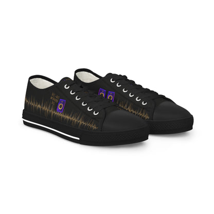 Bass Bass wir brauchen Bass- Sound Wave Men's Sneakers - Stylish