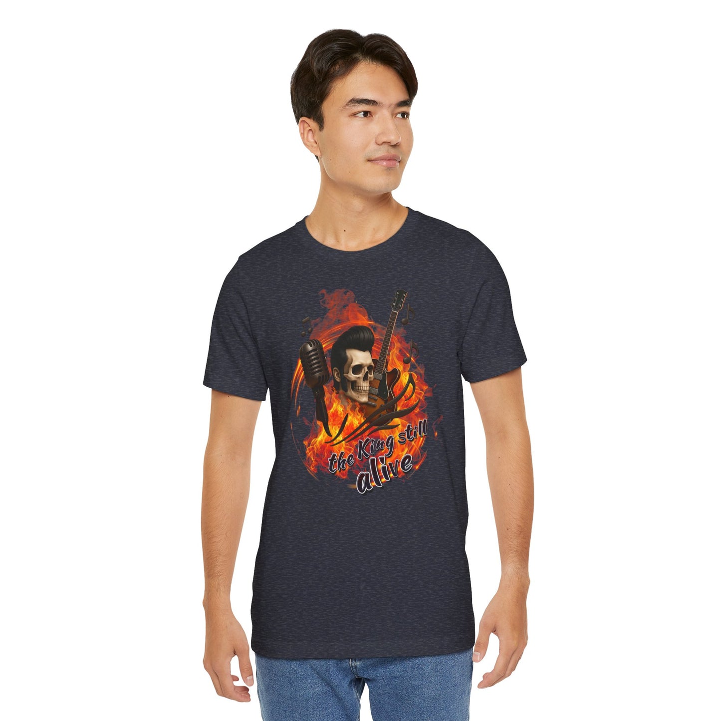 Music Vibes Unisex Jersey Tee - 'The King Still Alive' Graphic T-Shirt