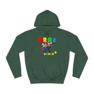 Super Bros College Hoodie, Unisex Gaming Hoodie
