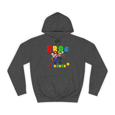 Super Bros College Hoodie, Unisex Gaming Hoodie