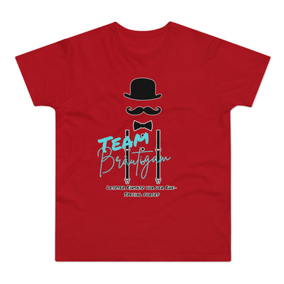 Team Bride Men's Groom "We celebrate the fairytale"