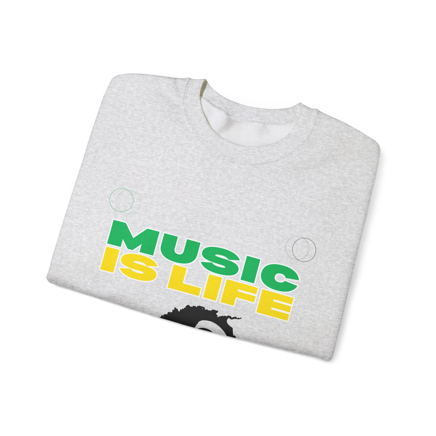 Music Is Life Bob Raggae Sweatshirt