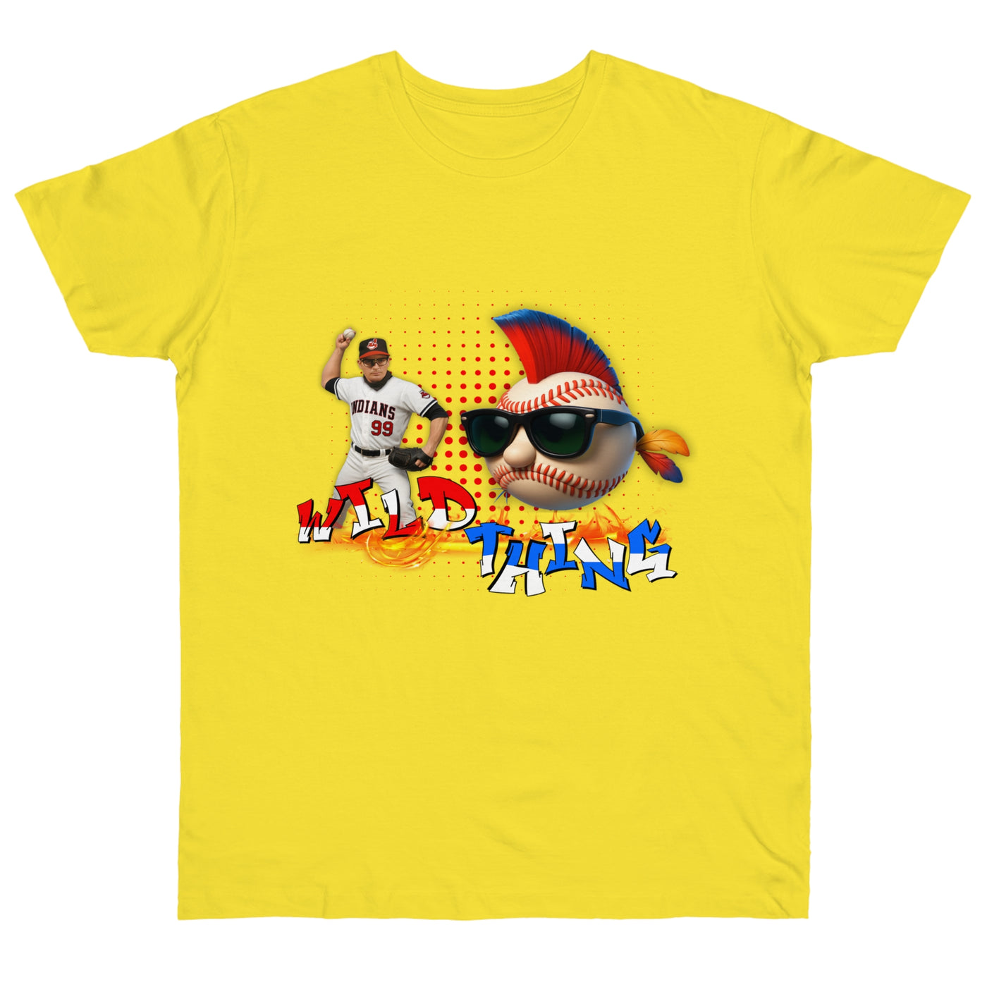 Charlie Sheen Wild Thing  - Baseball Fan T-Shirt