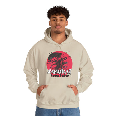 Samurai Inspired Hoodie, Cozy Streetwear,