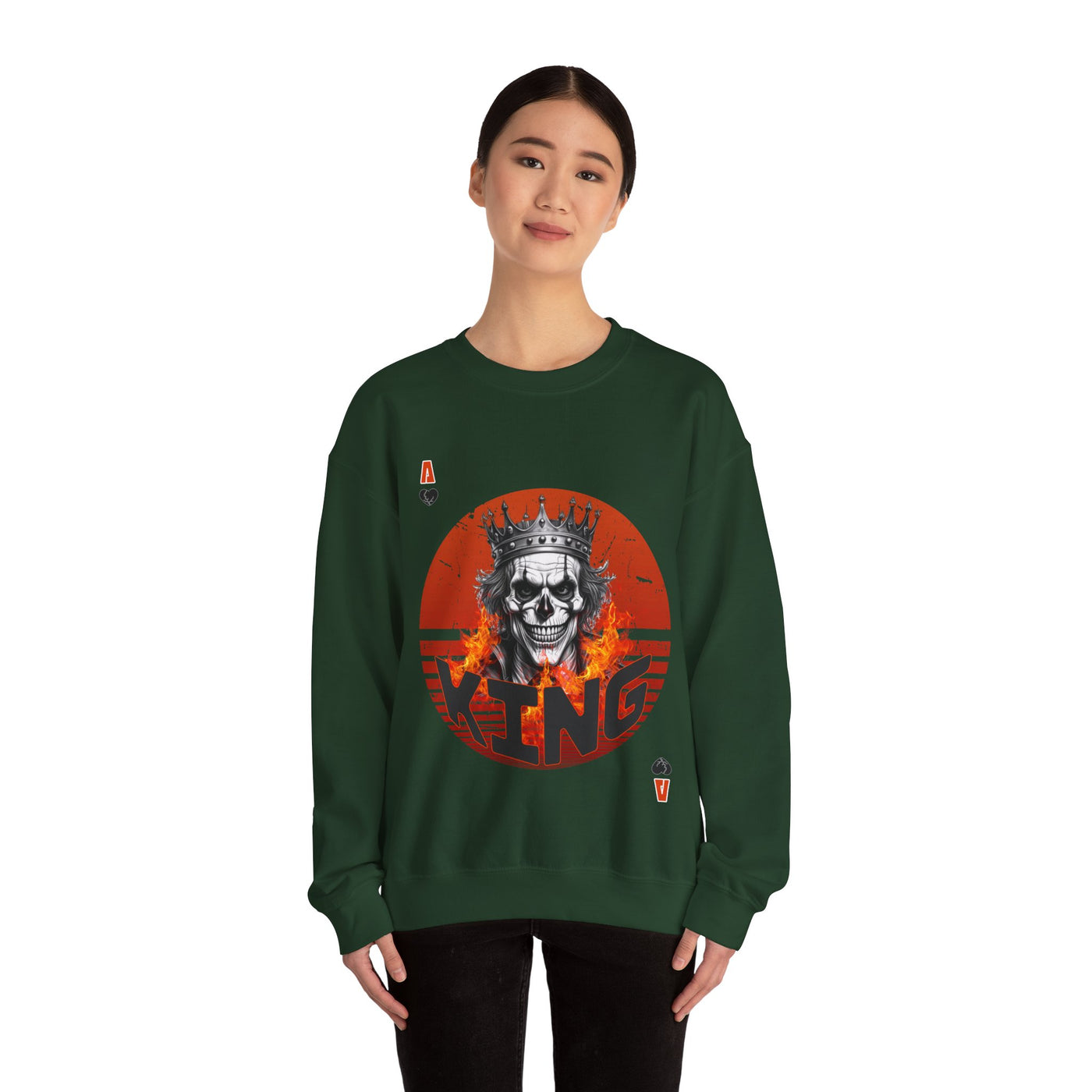 Sweatshirt Skull King Shirt