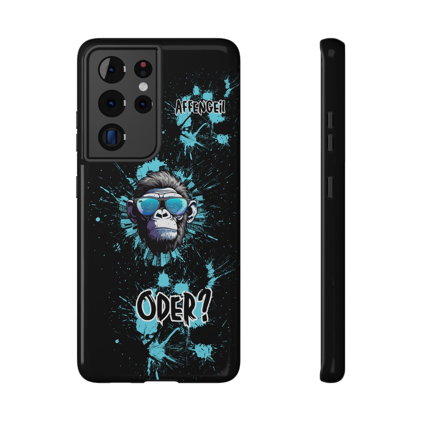 Affengeil - oder? Trendy Gorilla Phone Case - Impact-Resistant, Bold Design for Animal Lovers