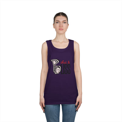 Chic & Not Your Babe Graphic Tank Top