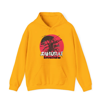 Samurai Inspired Hoodie, Cozy Streetwear,