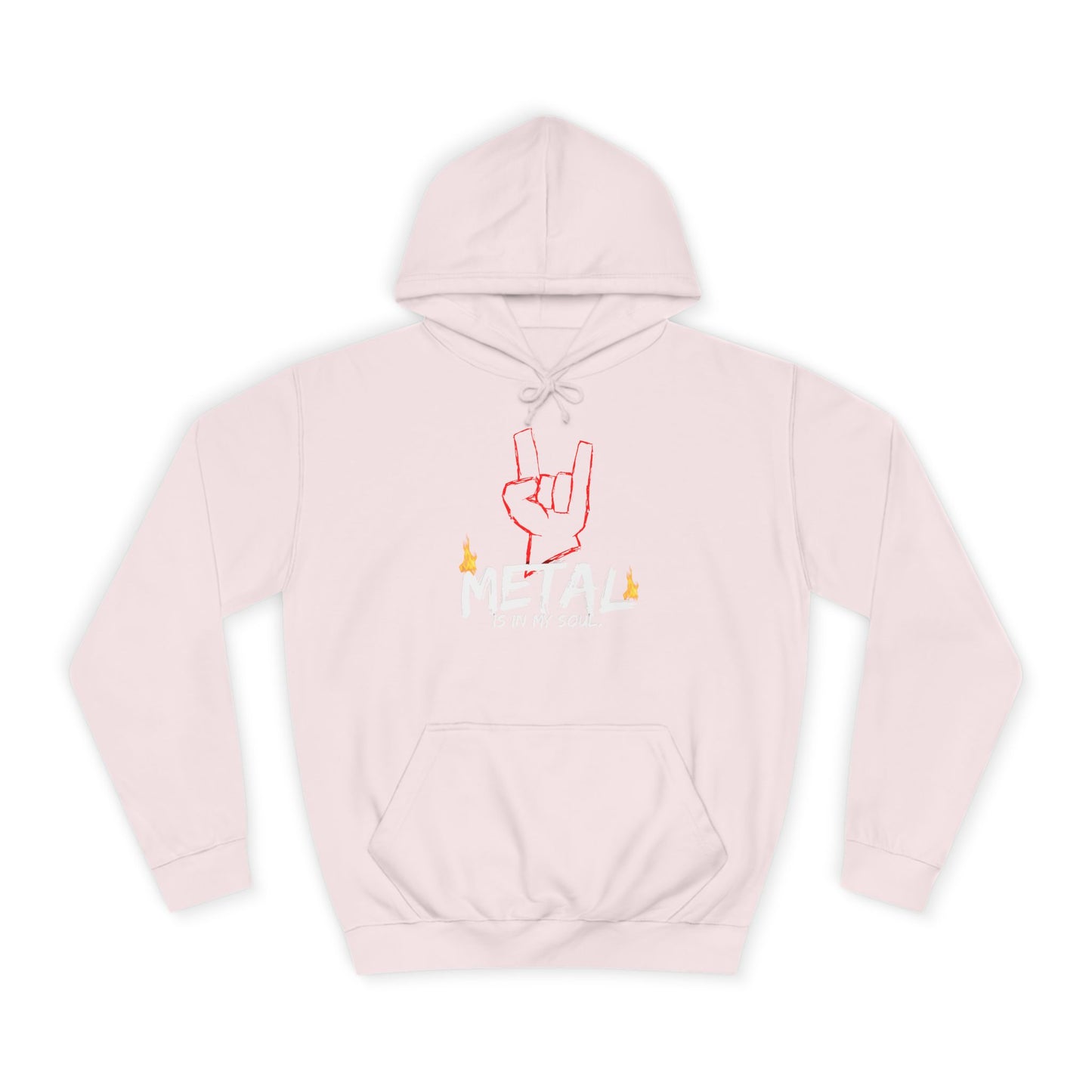 "Metal" Music Unisex College Hoodie