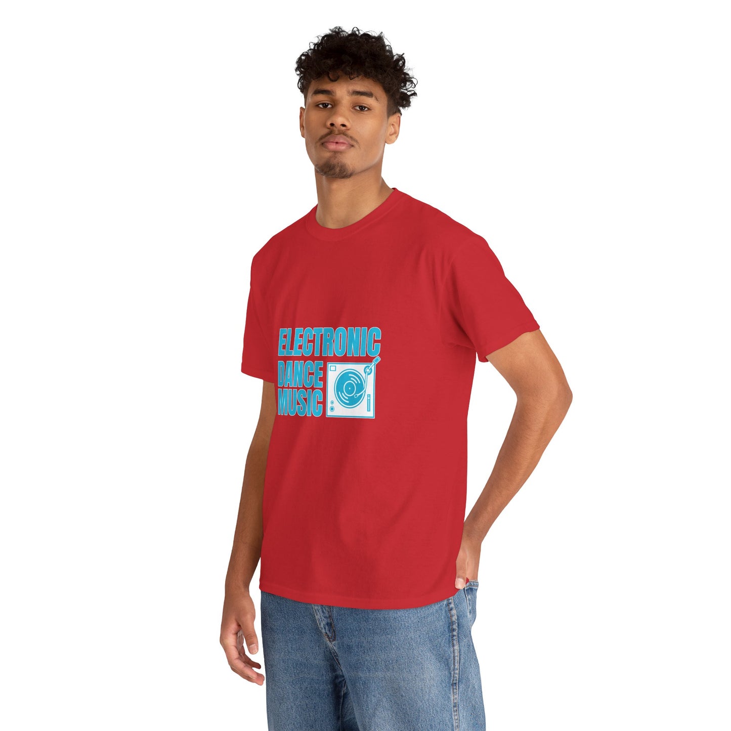 Electronic Dance Music Unisex Heavy Cotton Tee,