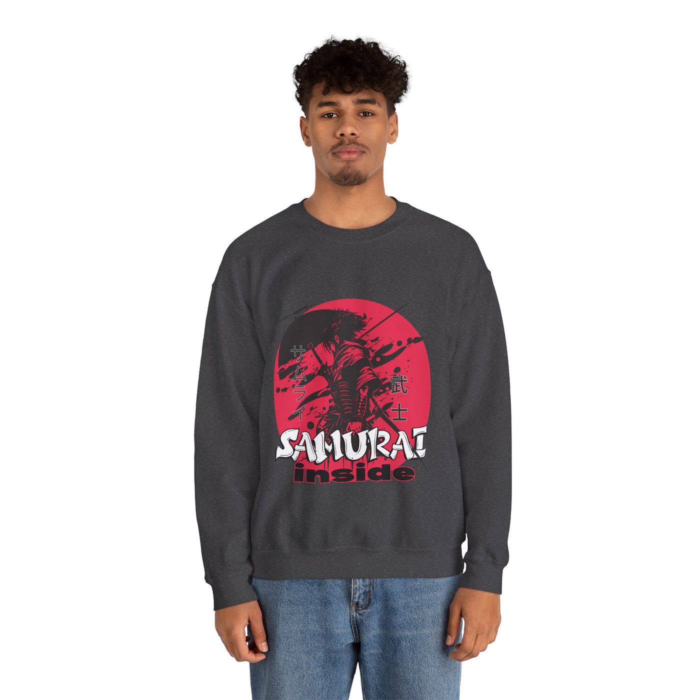 Samurai Inside Crewneck Sweatshirt - Unisex Heavy Blend™