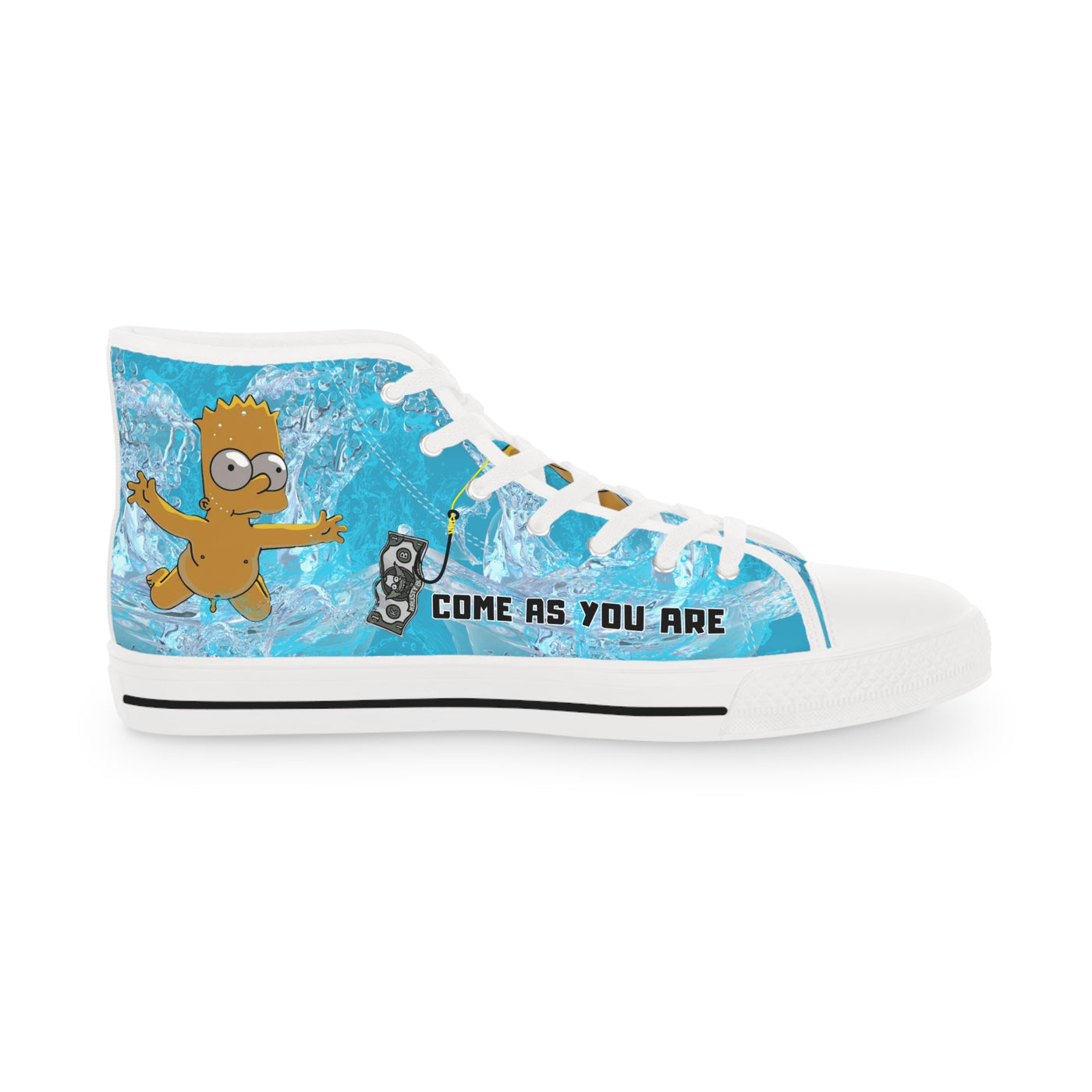 Bart Simpson High Top Sneakers - Come As You Are