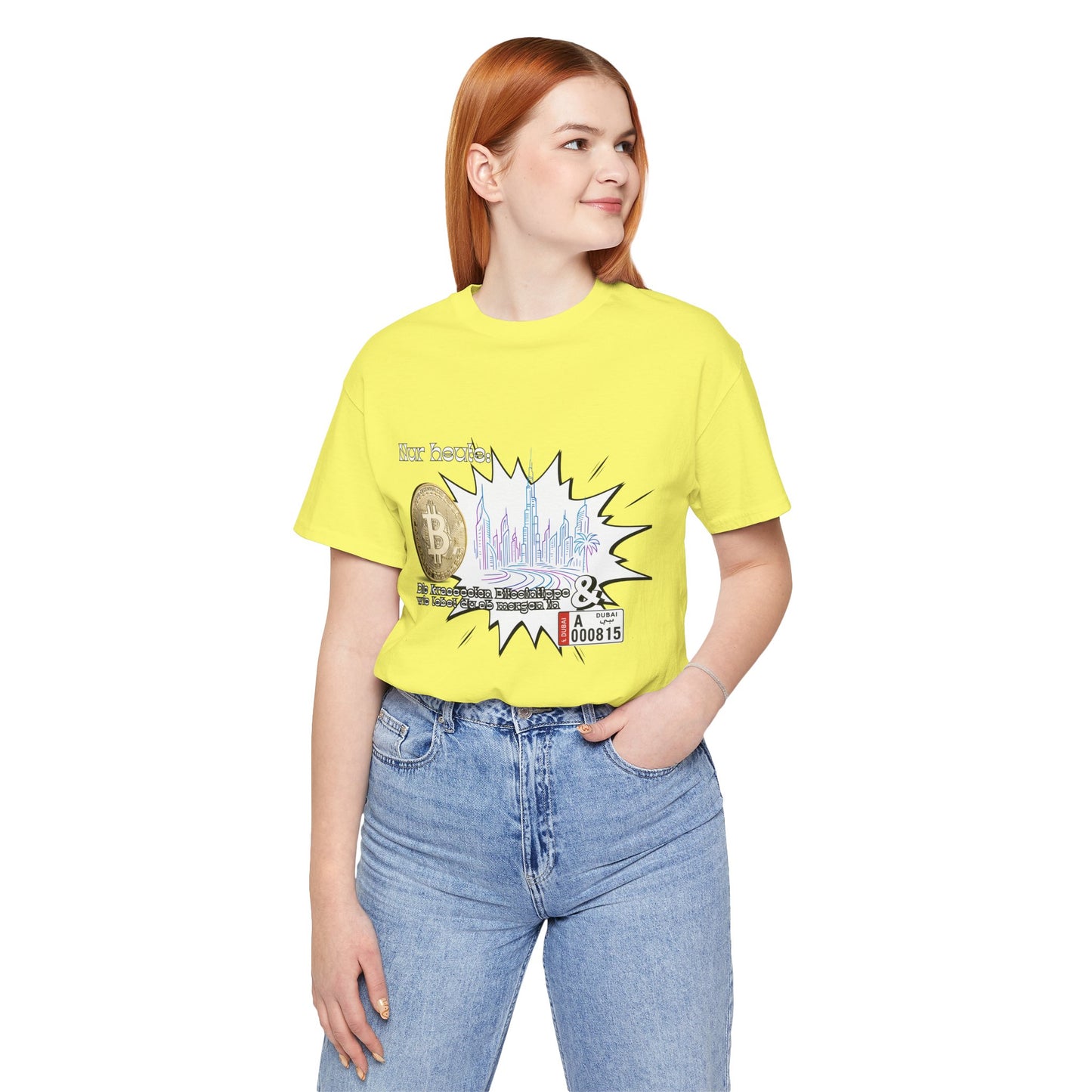 Bitcoins Dubai - Rosarote Welt - lass dich nicht verarschen T - Shirt