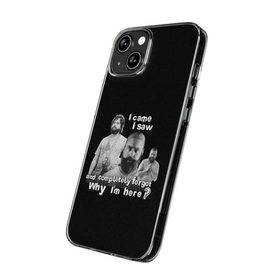 I Came, I Saw & Forgot, Alan Hangover -  Funny Phone Case  - Handyhülle -
