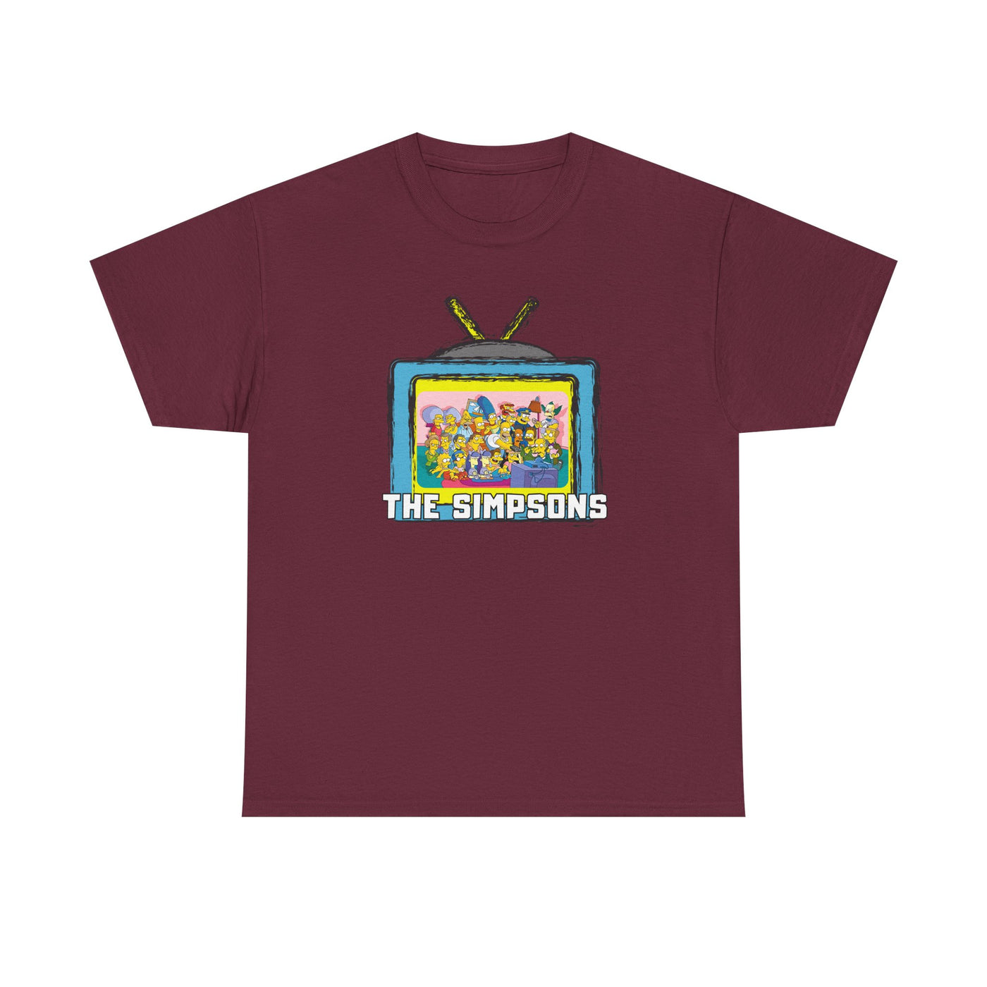 The Simpsons Unisex Heavy Cotton Shirt