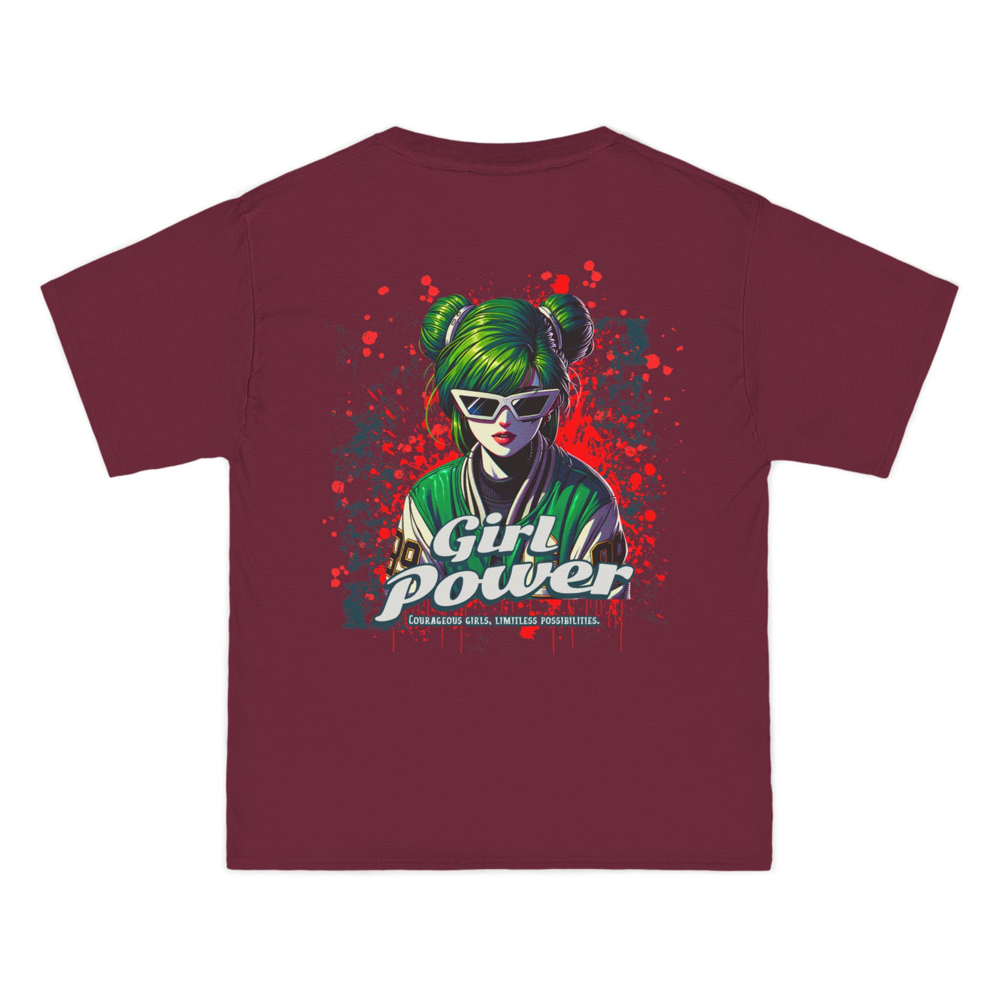 Empowering  No Limits - Girl Power beidseitig both sides