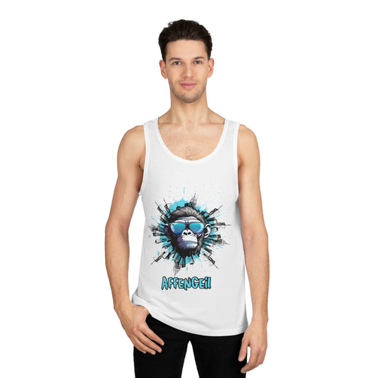 "Affengeil" Gorilla Graphic Unisex Jersey Tank - Perfect for Summer Adventures