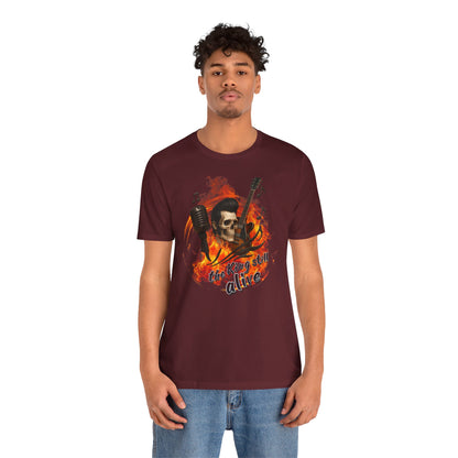 Music Vibes Unisex Jersey Tee - 'The King Still Alive' Graphic T-Shirt