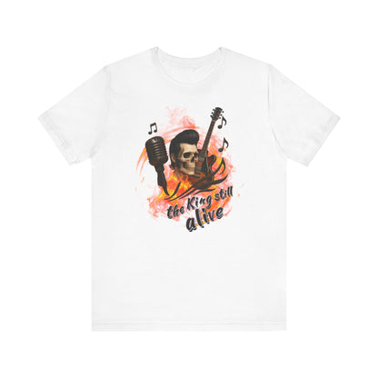 Music Vibes Unisex Jersey Tee - 'The King Still Alive' Graphic T-Shirt