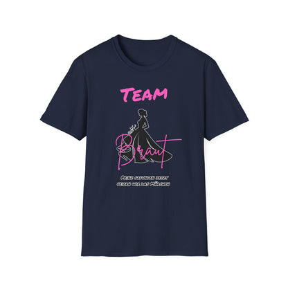 Team Bride Braut T-Shirt - Traumhochzeit