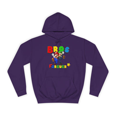 Super Bros College Hoodie, Unisex Gaming Hoodie