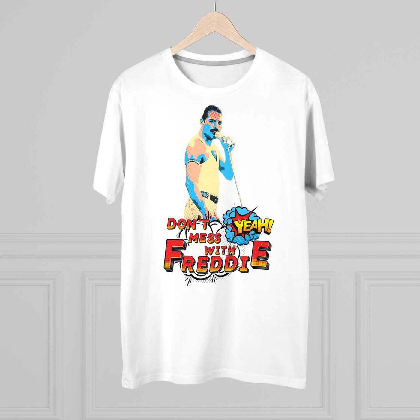 Freddy-Inspired Graphic Tee - Fun & Bold Modern Fit Shirt