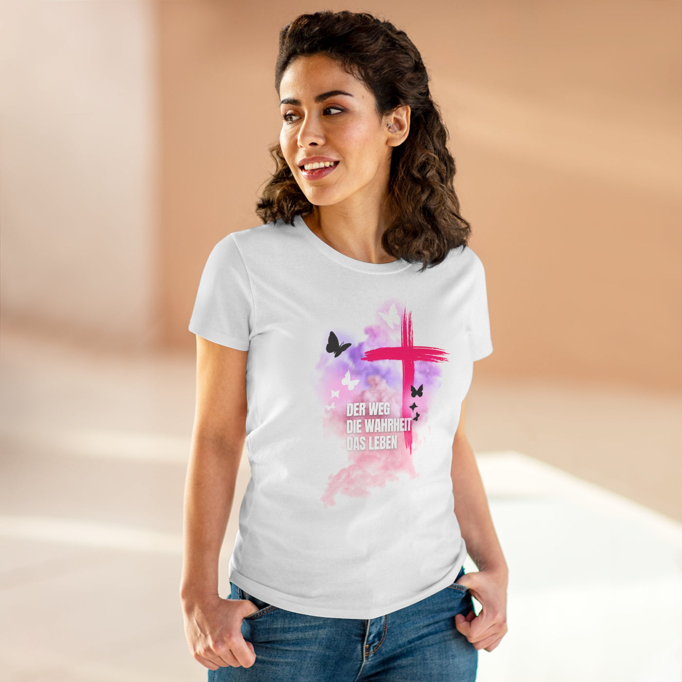 Faith-Inspired Women's Tee - Jesus