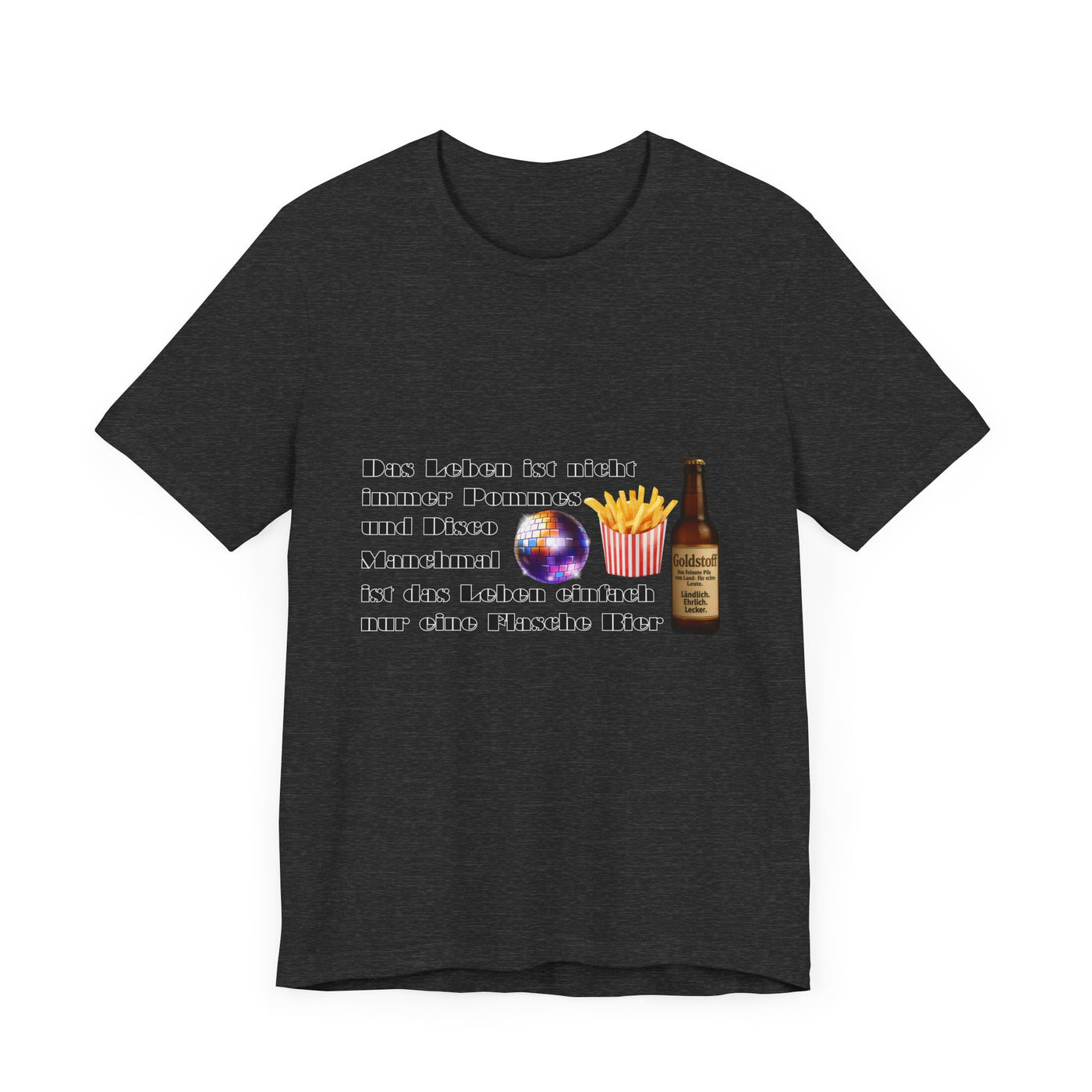 Fries, Disco &amp; Beer Shirt- Unisex