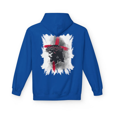 Faith-Inspired Hoodie: Blessed, Saved, Loved - Christian JESUS