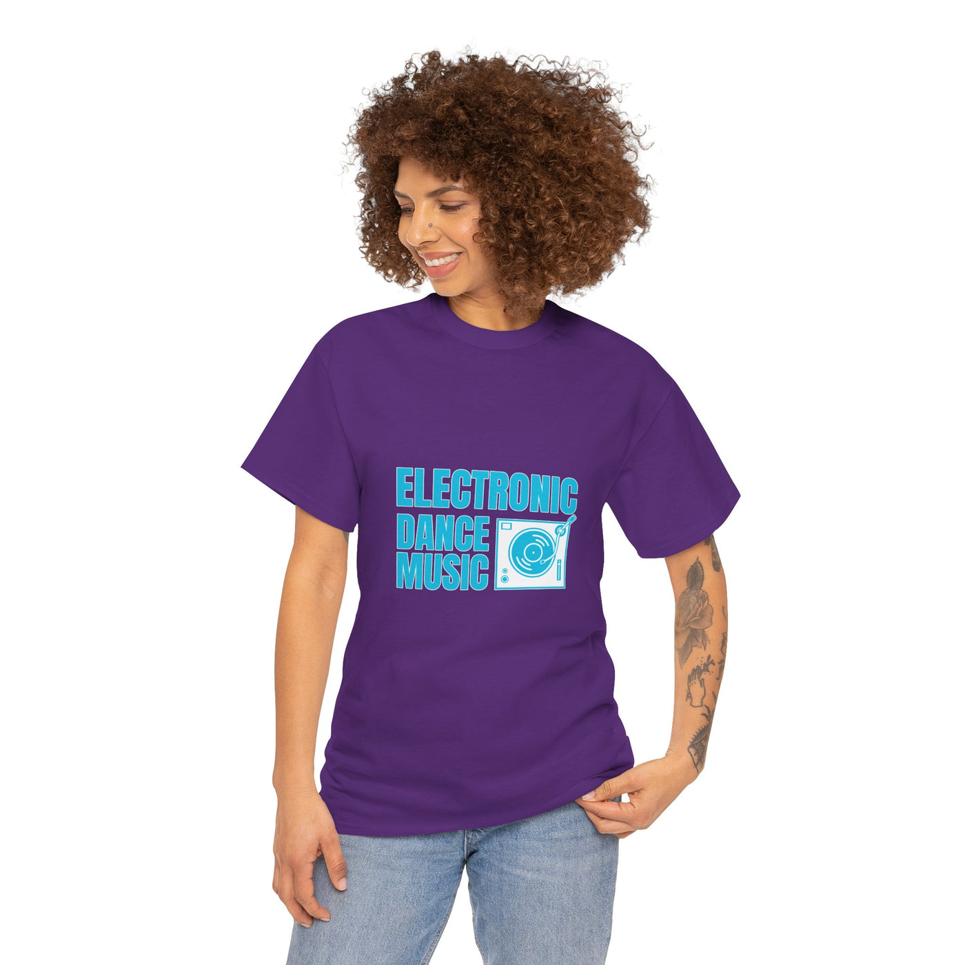 Electronic Dance Music Unisex Heavy Cotton Tee,