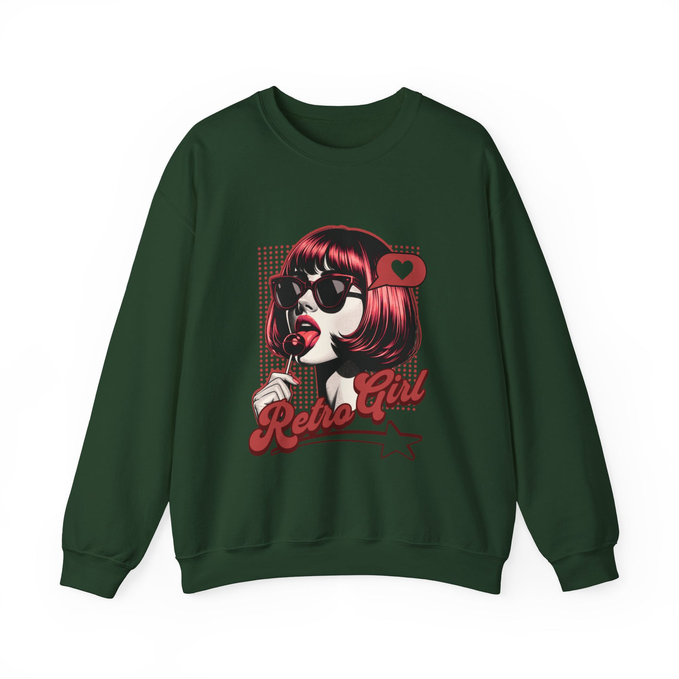 Retrogirl  Pop Art Women's Sweatshirt