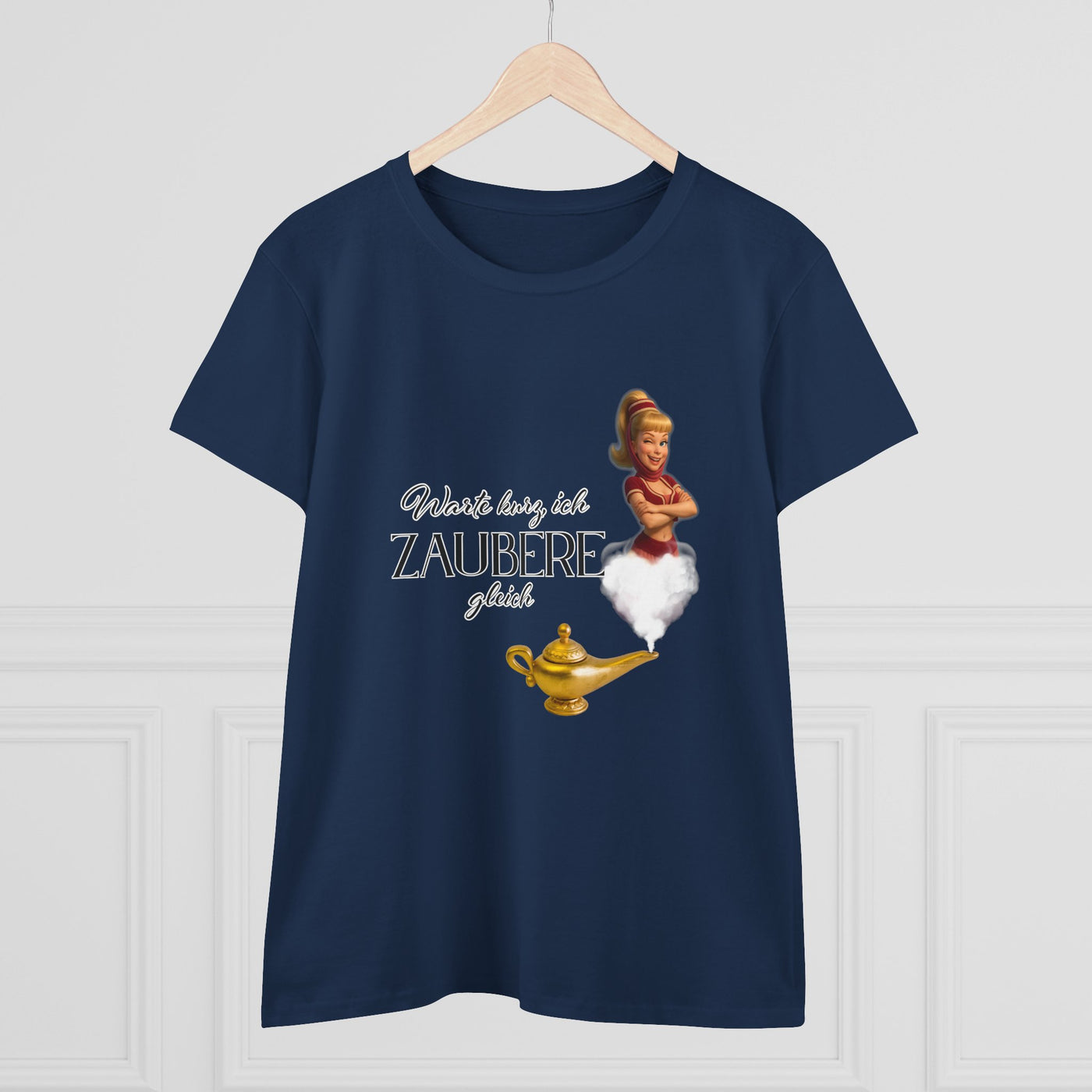 Women's Magic T-Shirt - bezaubernde Jeannie - Warte, ich zaubere gleich