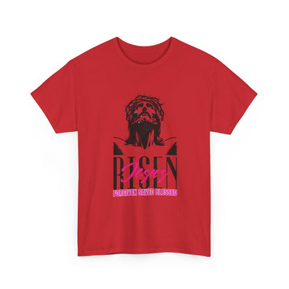 Jesus "Risen" Faith-Based Christian T-Shirt