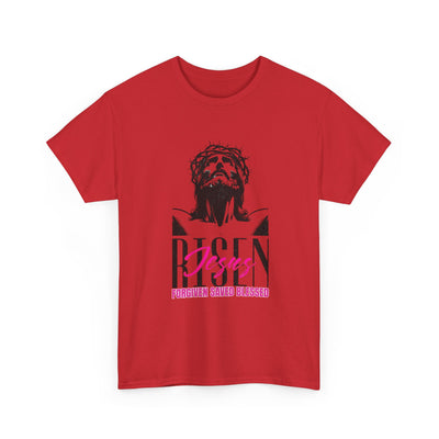 Jesus "Risen" Faith-Based Christian T-Shirt